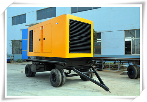 Treatment method for water tank leakage of diesel generator set